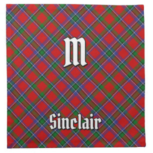 Clan Sinclair Tartan Cloth Napkin