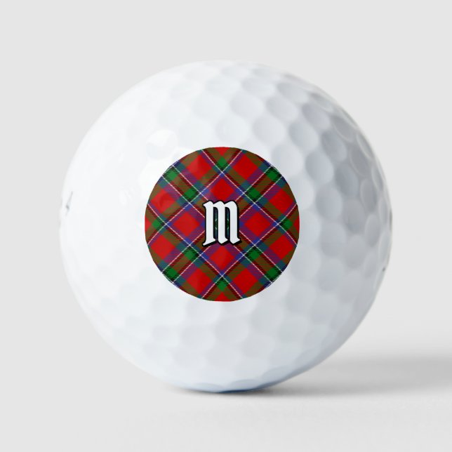 Clan Sinclair Tartan Golf Balls (Front)