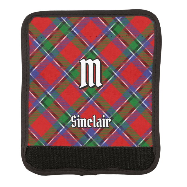 Clan Sinclair Tartan Luggage Handle Wrap (Front)