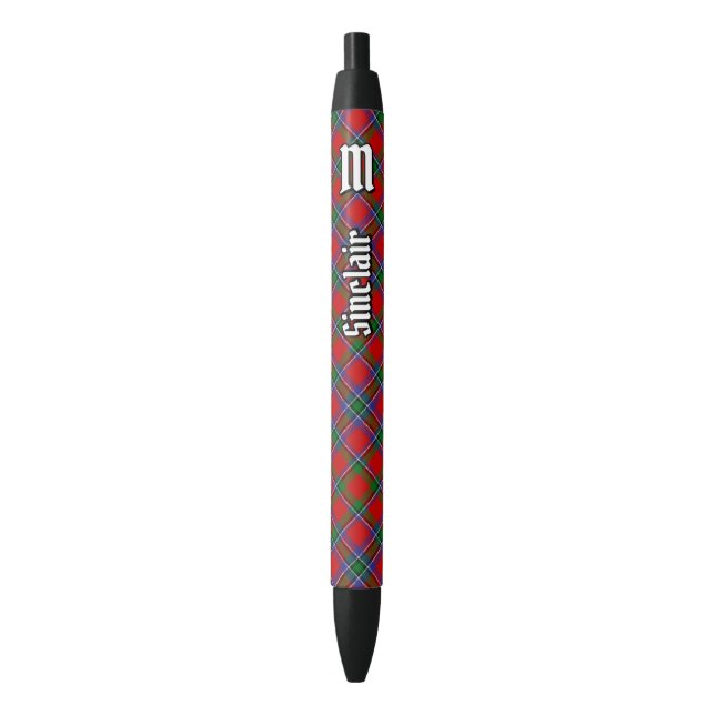 Clan Sinclair Tartan Pen (Front Vertical)