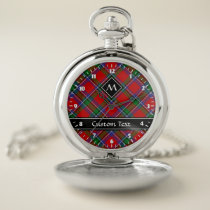 Clan Sinclair Tartan Pocket Watch