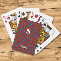 Clan Sinclair Tartan Poker Cards