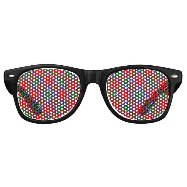 Clan Sinclair Tartan Retro Sunglasses (Front)