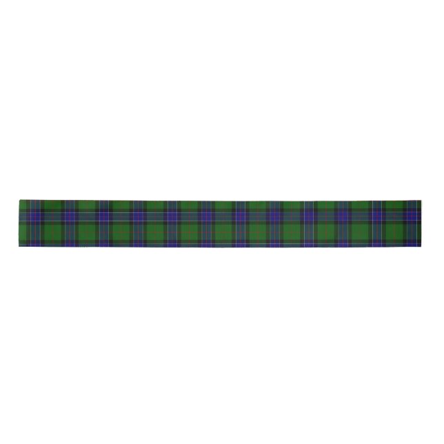 Clan Sinclair Tartan Satin Ribbon (Front)