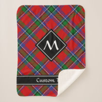 Clan Sinclair Tartan Sherpa Blanket