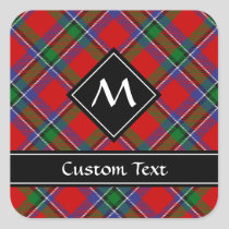 Clan Sinclair Tartan Square Sticker