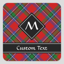 Clan Sinclair Tartan Square Sticker