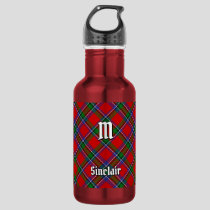 Clan Sinclair Tartan Stainless Steel Water Bottle