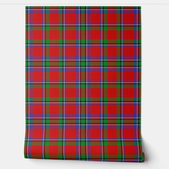 Clan Sinclair Tartan Wallpaper (Unrolling)