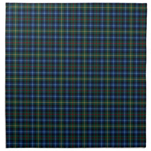 Clan Smith Blue and Green Scottish Tartan Napkin