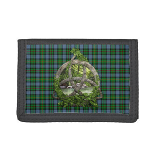 Clan Smith Tartan Celtic Trinity Trifold Wallet
