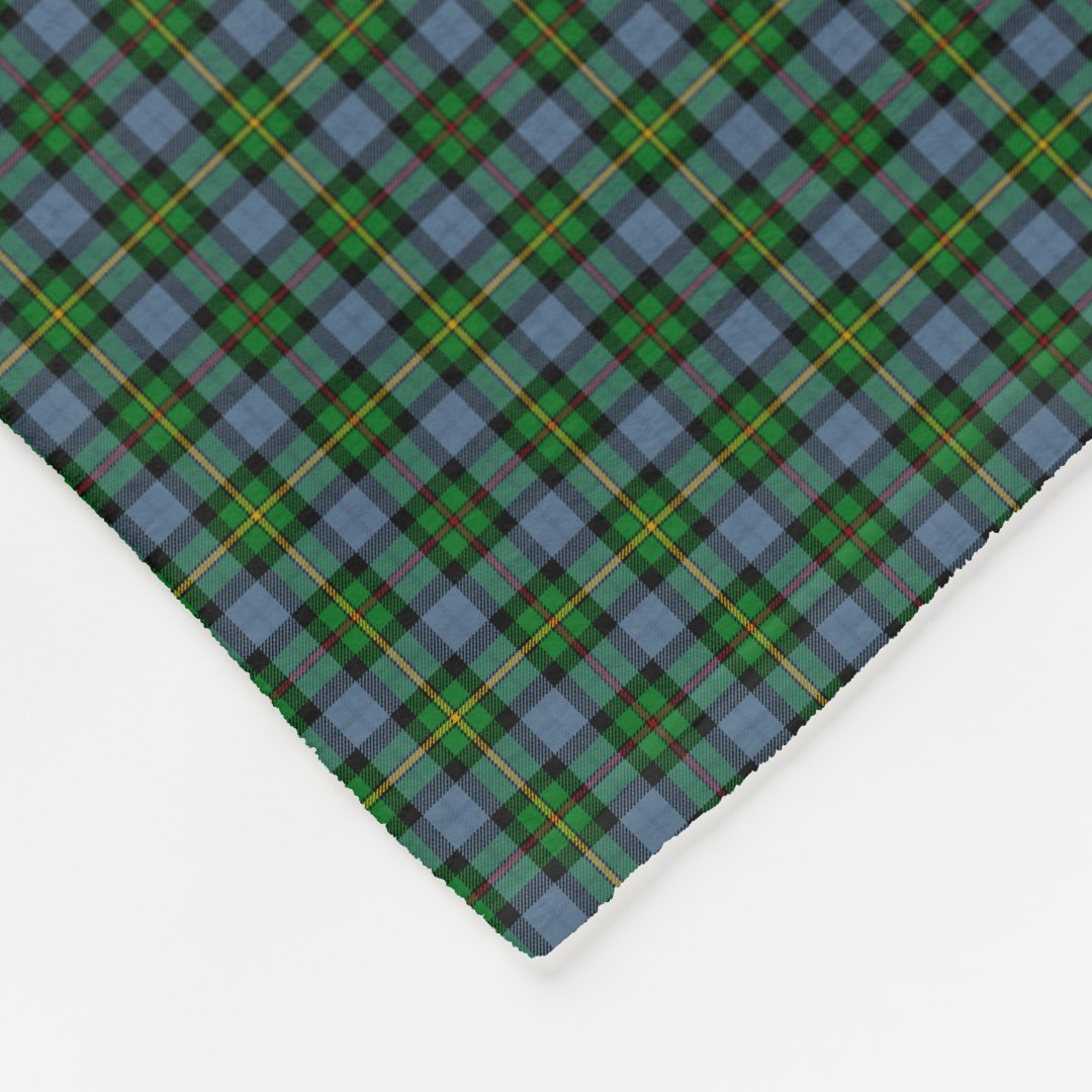 Smith Modern Tartan Crest Blanket Wave Style