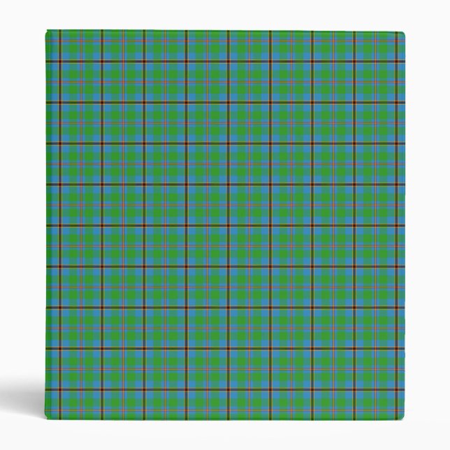 Clan Snodgrass Tartan Binder (Front)