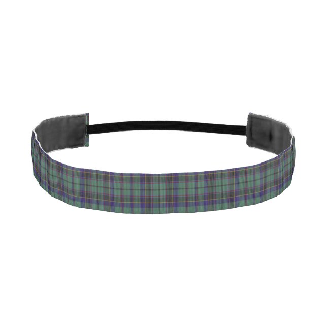 Clan Stephenson Tartan Plaid Head Band (Front)
