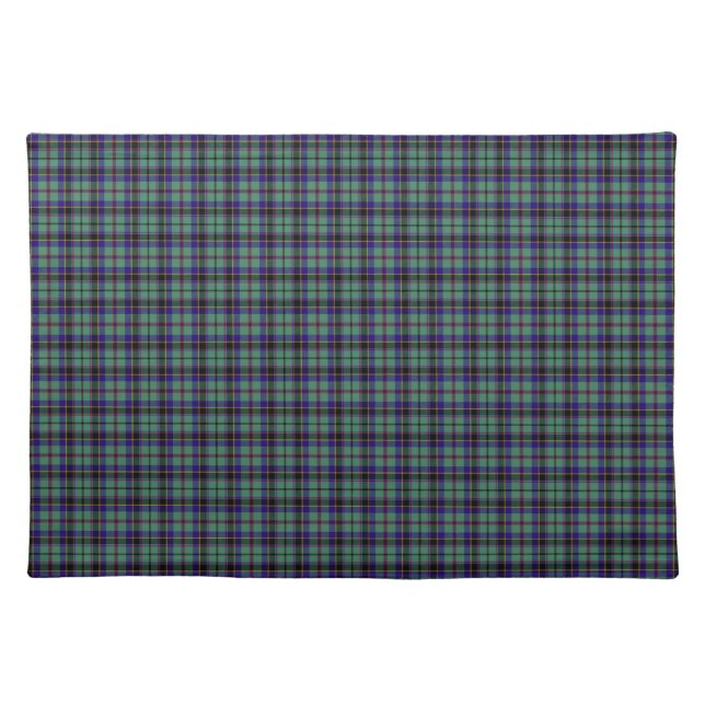 Clan Stevenson Tartan Cloth Placemat (Front)
