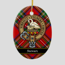 Clan Stewart Crest Ceramic Ornament