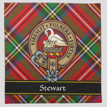 Clan Stewart Crest Cloth Napkin