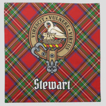 Clan Stewart Crest Cloth Napkin