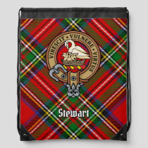 Clan Stewart Crest Drawstring Bag