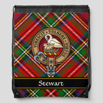 Clan Stewart Crest Drawstring Bag