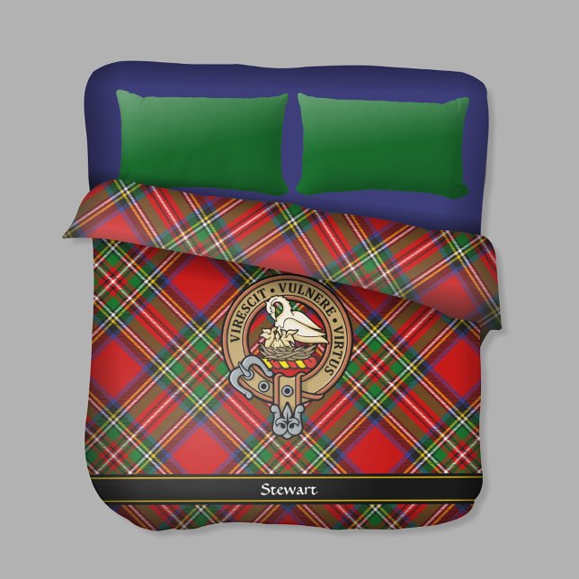 Clan Stewart Crest Duvet Cover (Creator Uploaded)