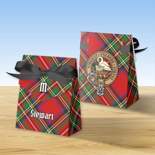 Clan Stewart Crest Favor Boxes