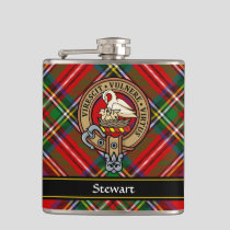 Clan Stewart Crest Flask