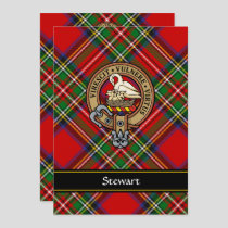 Clan Stewart Crest Invitation