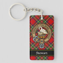 Clan Stewart Crest Keychain