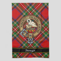 Clan Stewart Crest Kitchen Towel