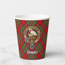 Clan Stewart Crest Paper Cups