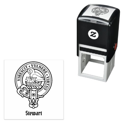 Clan Stewart Crest Self_inking Stamp