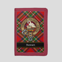 Clan Stewart Crest Trifold Wallet
