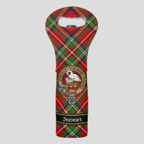 Clan Stewart Crest Wine Bag