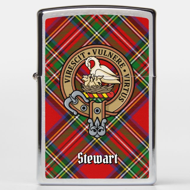 Clan Stewart Crest Zippo Lighter (Front)