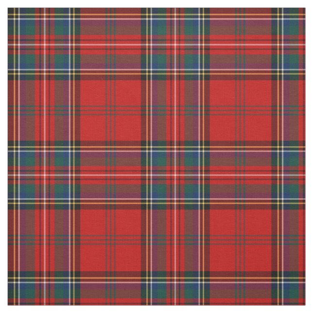 Clan Stewart of Appin Tartan Fabric (Swatch)