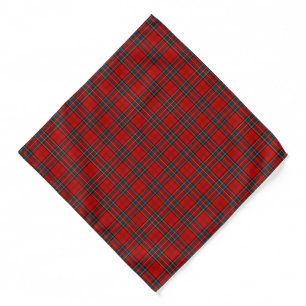 Clan Stewart of Appin Tartan Scottish Plaid Bandana