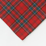 Clan Stewart Of Appin Tartan Scottish Red Plaid Fleece Blanket at Zazzle