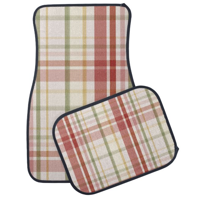 Clan Stewart Tartan Car Floor Mat (Set)