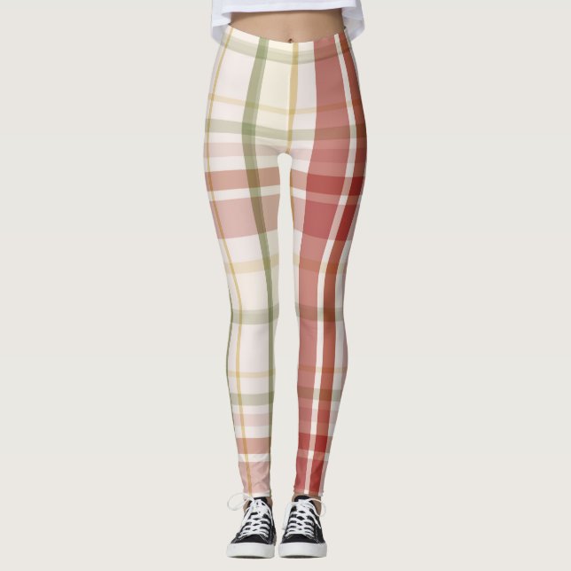 Clan Stewart Tartan Leggings (Front)
