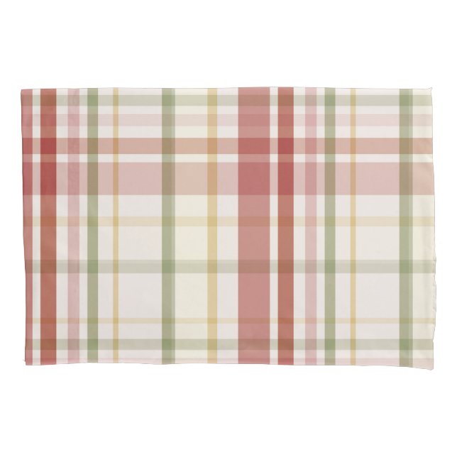 Clan Stewart Tartan Pillow Case (Front)