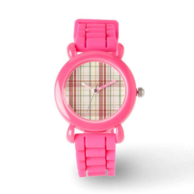 Clan Stewart Tartan Watch (Front)