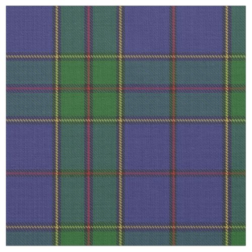 Clan Strachan Blue Red Green Scottish Tartan Fabric