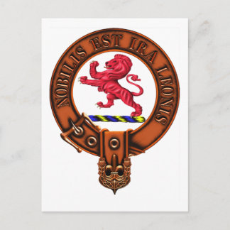 Clan Stuart of Bute Postcard