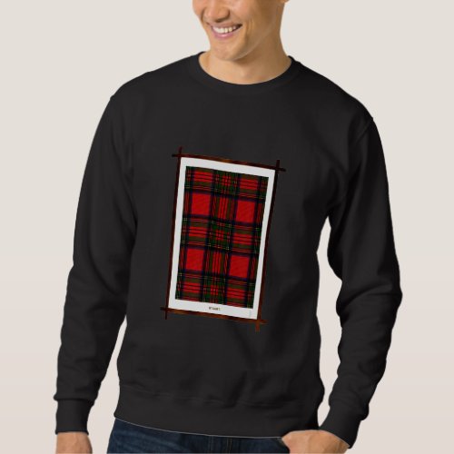 Clan Stuart Vintage Tartan Sweatshirt