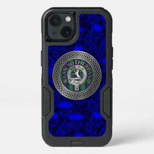 Clan Sutherland Crest & Tartan Knot iPhone 13 Case