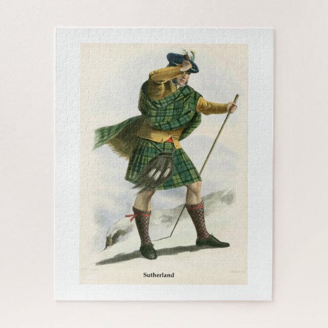 Clan Sutherland Jigsaw Puzzle (Vertical)