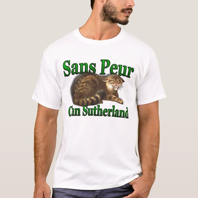 Clan Sutherland Sans Peur Highland Games Shirt (Front)