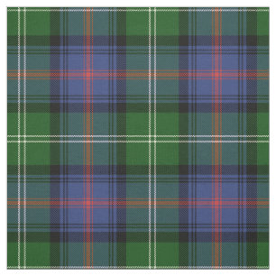 Clan Sutherland Tartan - large pattern Fabric