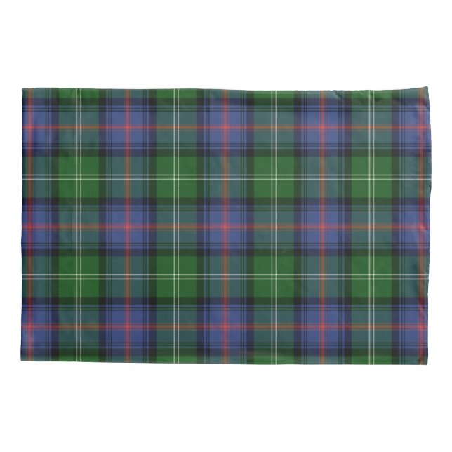 Clan Sutherland Tartan Pillow Case (Back)